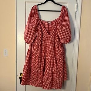 ASOS Curve Gingham Dress